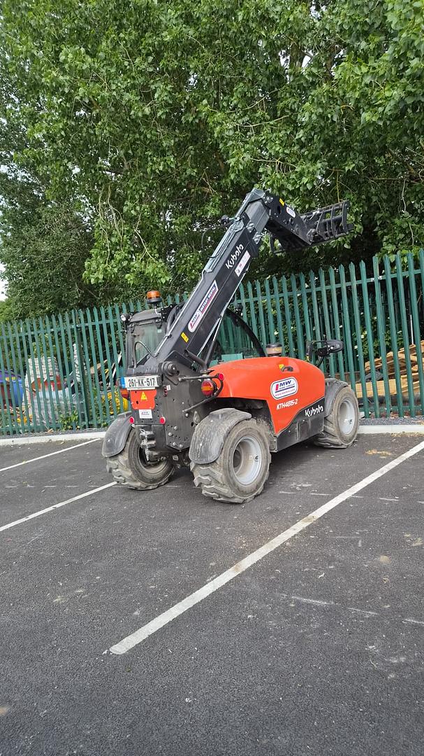Kubota KTH4815-2 Telehandler parked up after a hard days work 🛌 Being Collected after Off Hire in Kilkenny