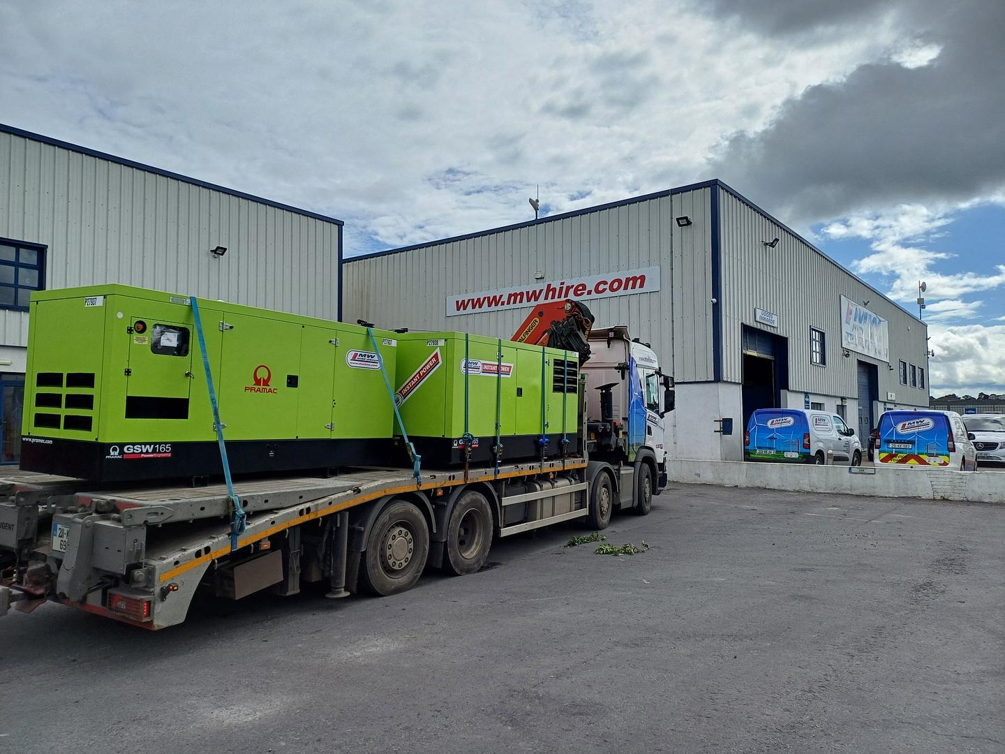 Pramac Generators heading to customer!!