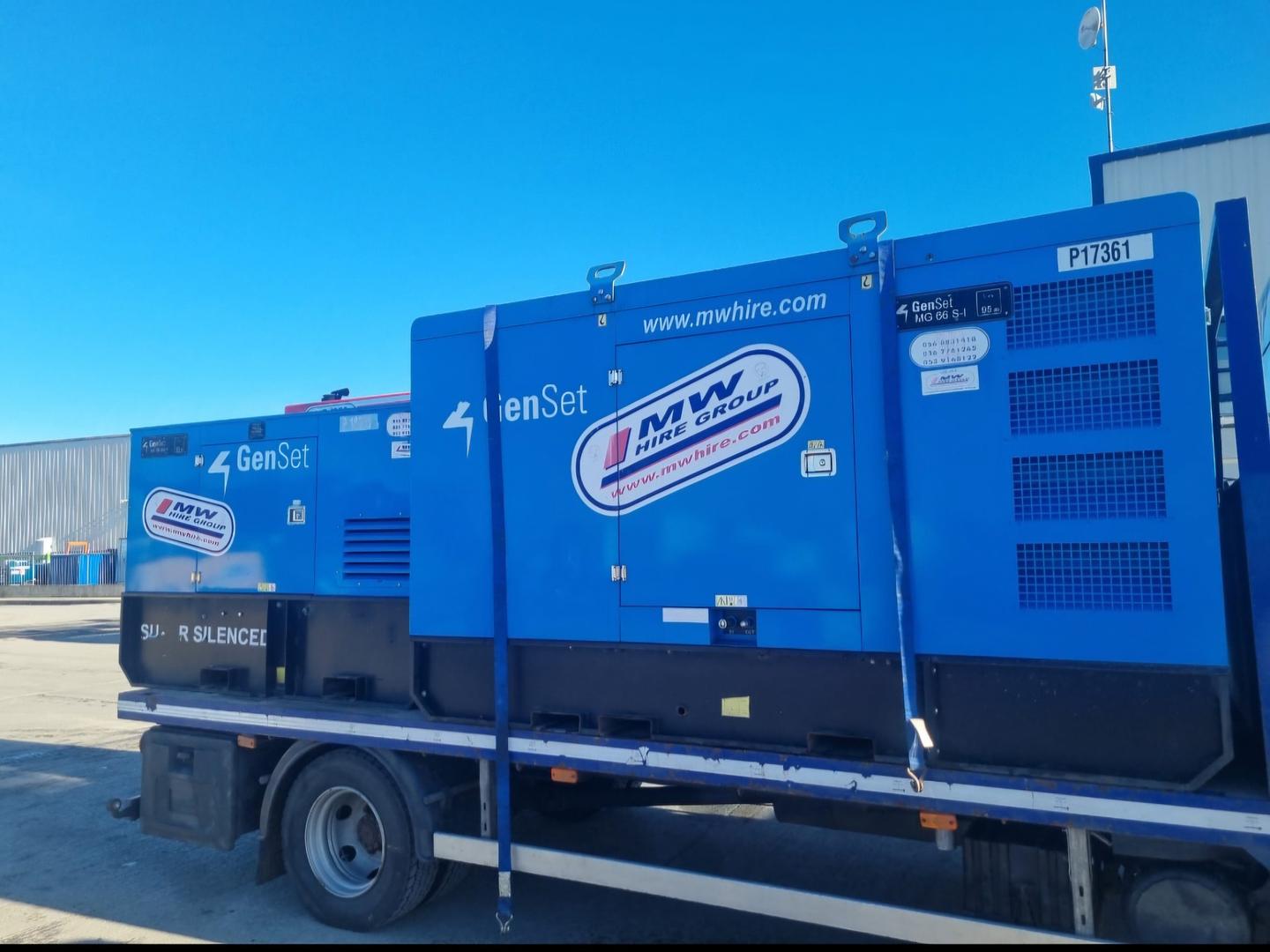 Some ex rental gensets sold
