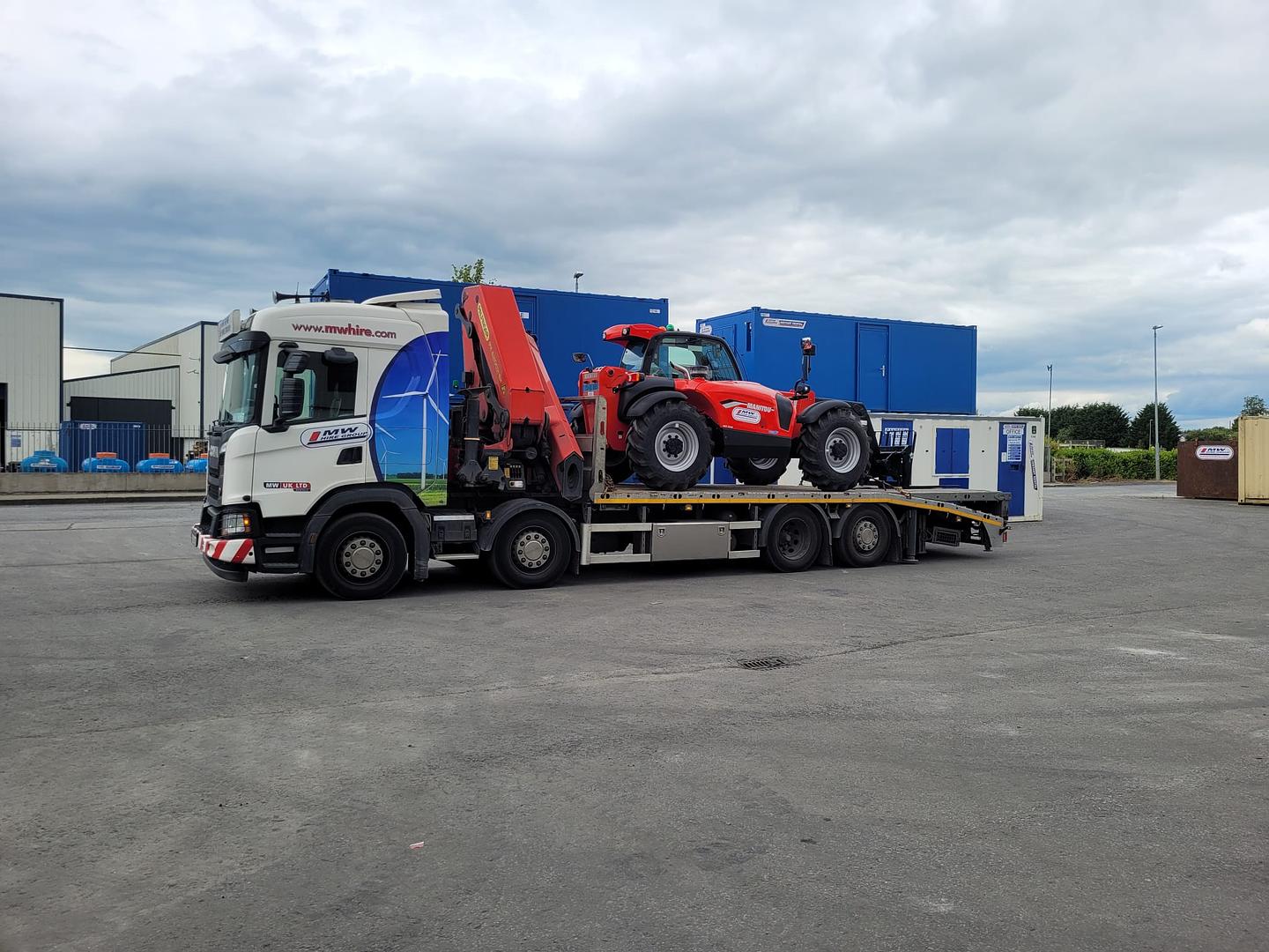 Manitou MT733 Telehandler sold to customer in Limerick!