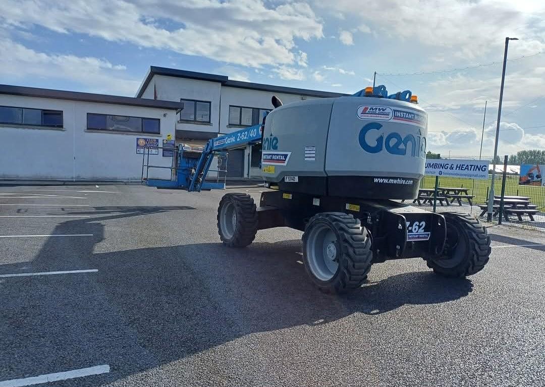 Our Genie Boom Lift Delivered To Recent Hire Job!