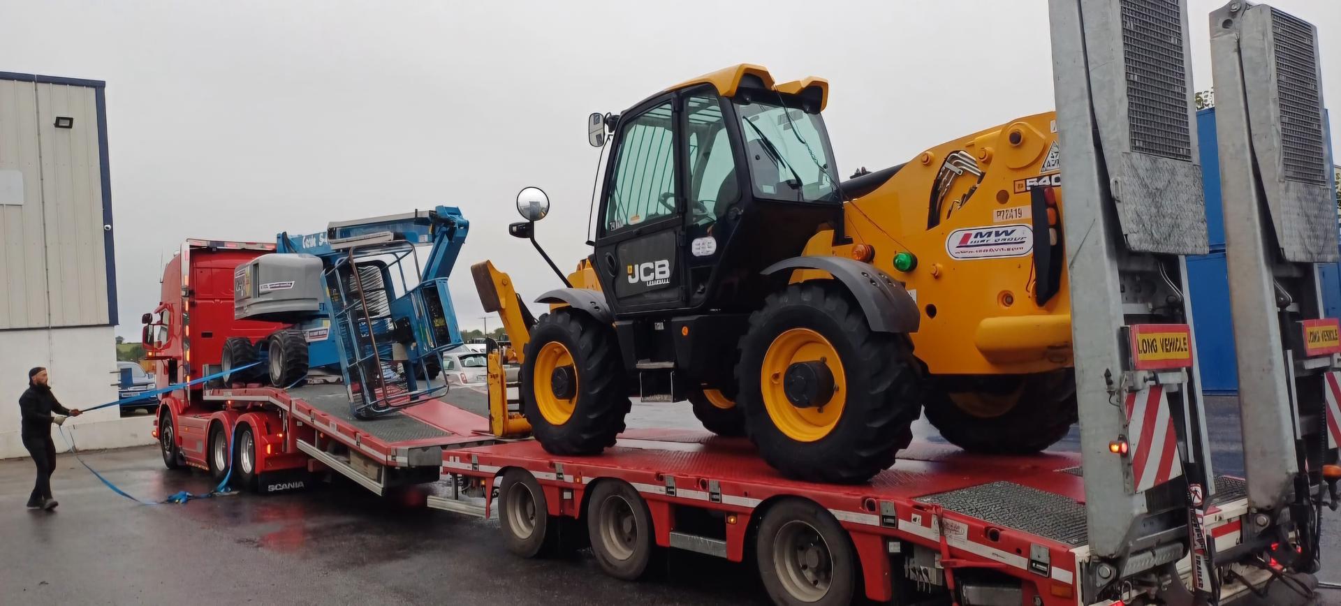 Ready for Delivery!🚚   - [ ] JCB 540-170 Teleporter! - [ ] Genie S45 Boom Lift! 