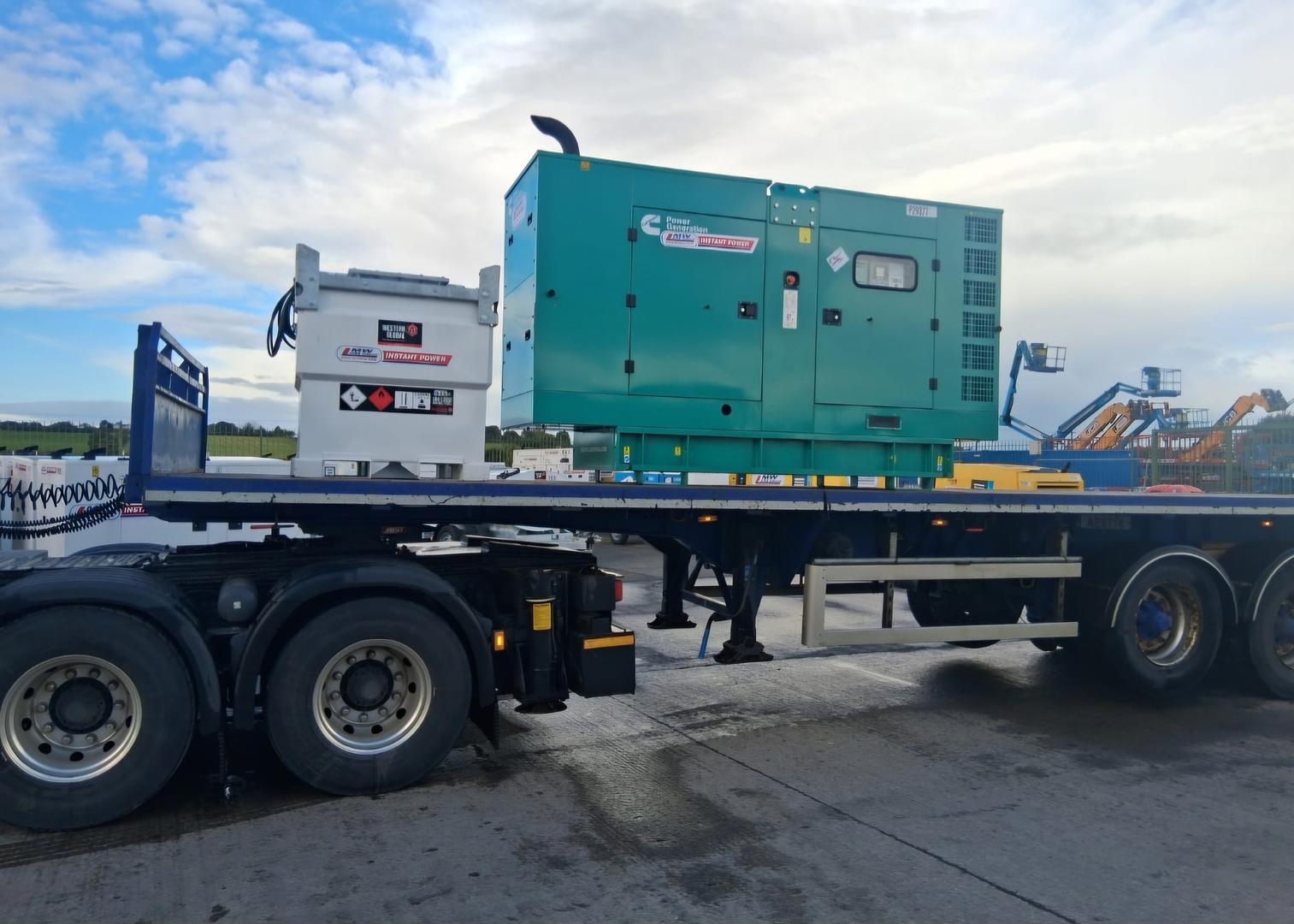 New Cummins 170 KVA & Western  Global fuel tank SOLD. customer collecting