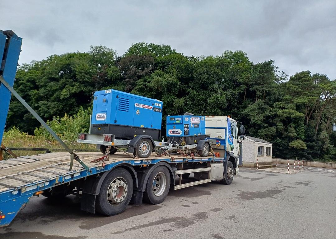 Genset MG22SS-Y Generators delivered to rental job!