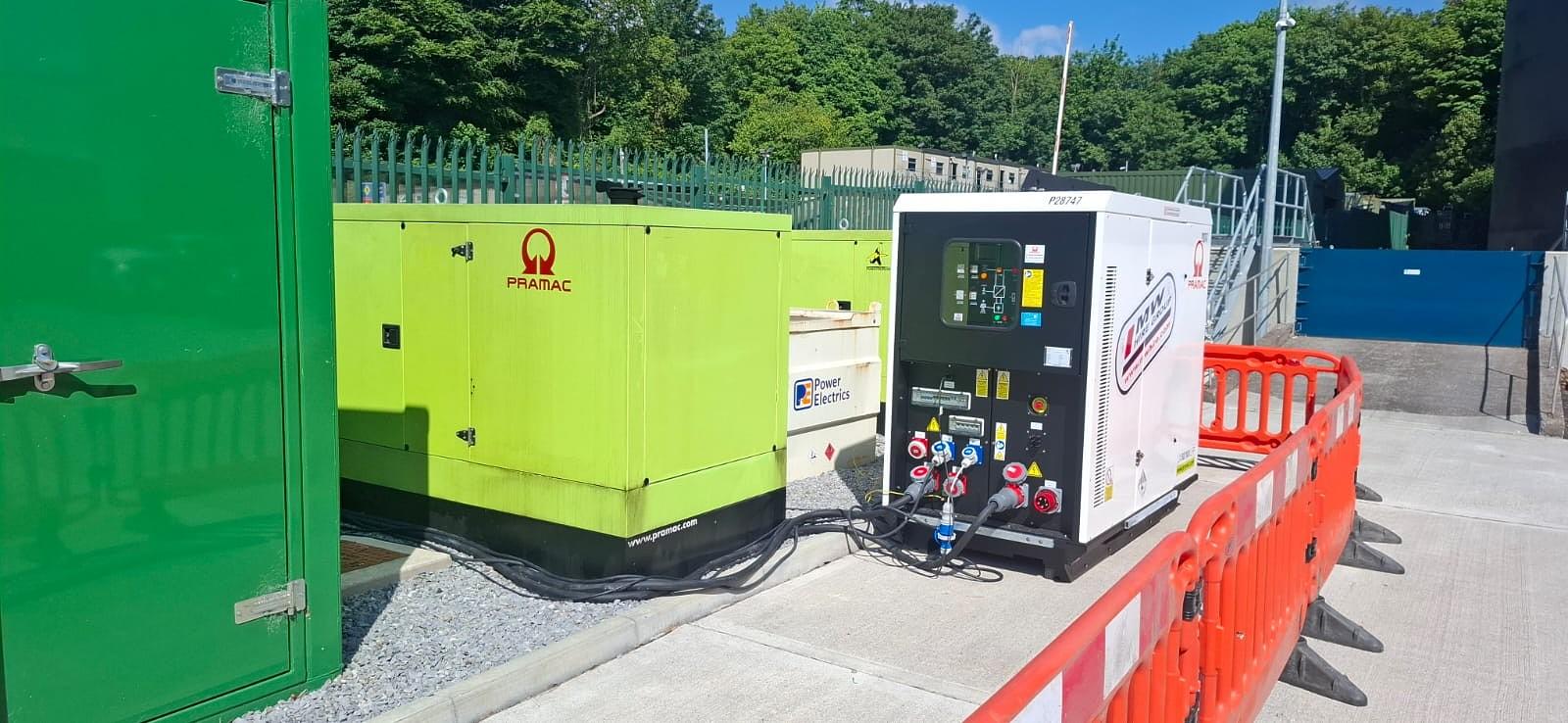 Recently Delivered Pramac Battery Bank! Arriving To Site!