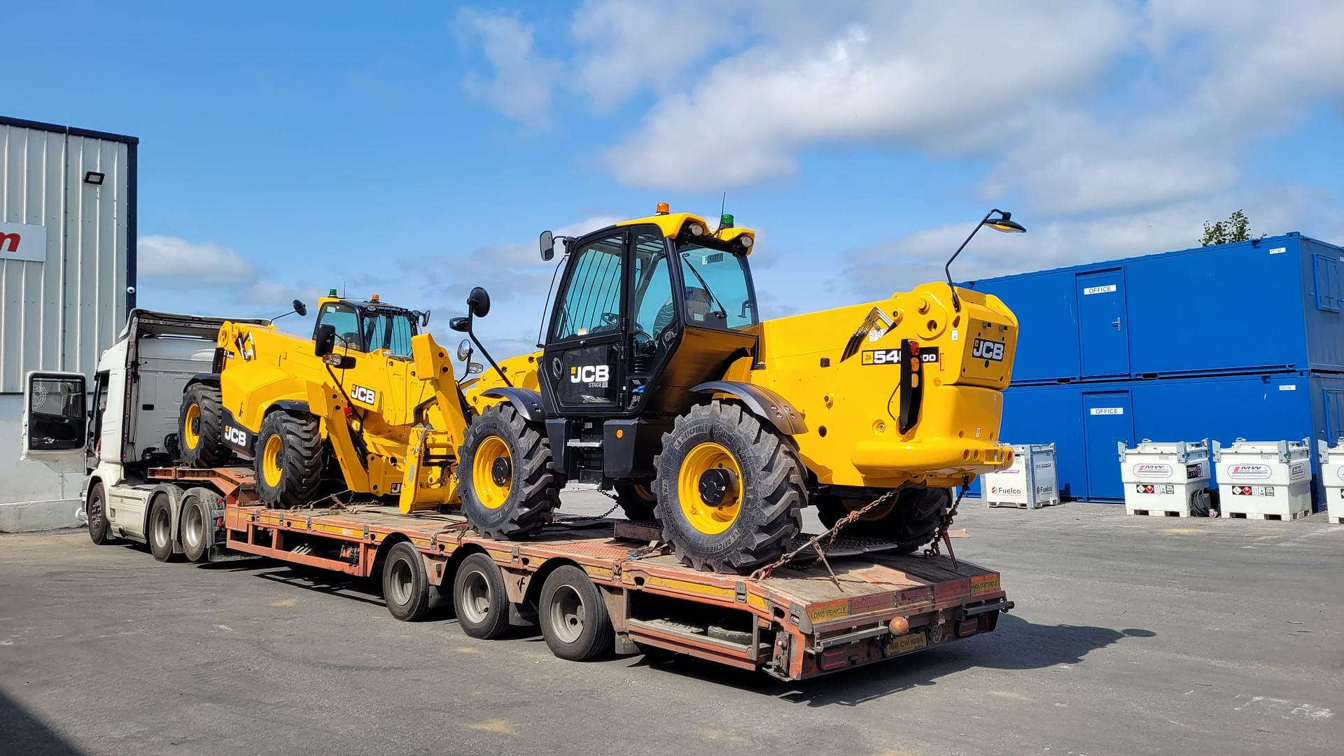 JCB 540-200 Teleporters sold and heading to customer overseas!
