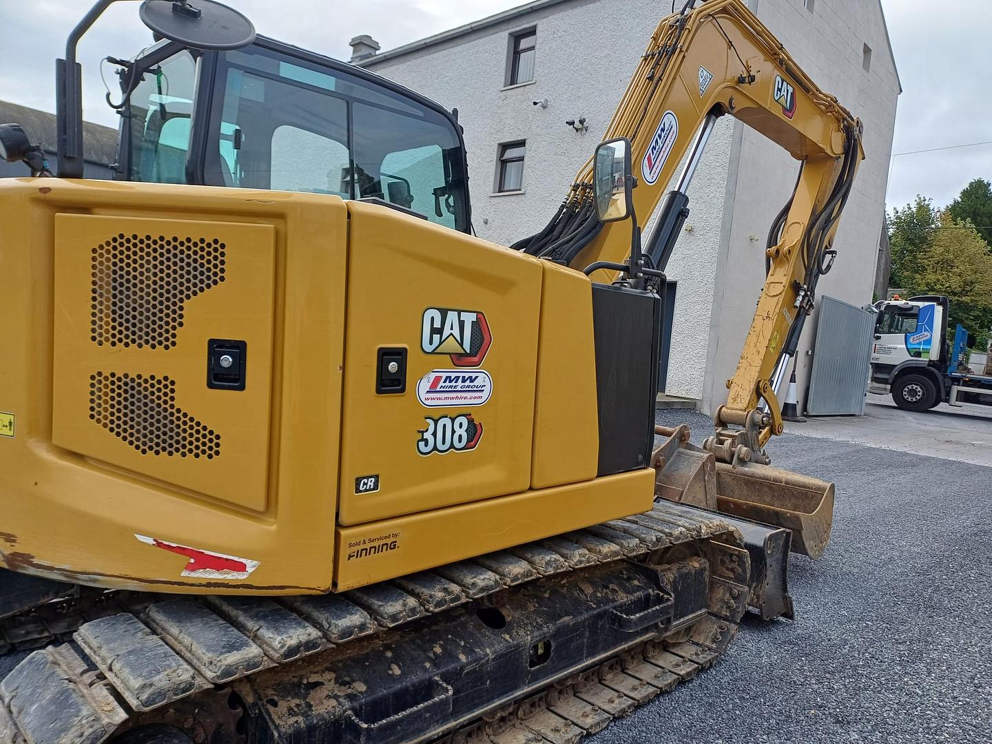 CAT 308-07A Excavator! Delivered to rental job!