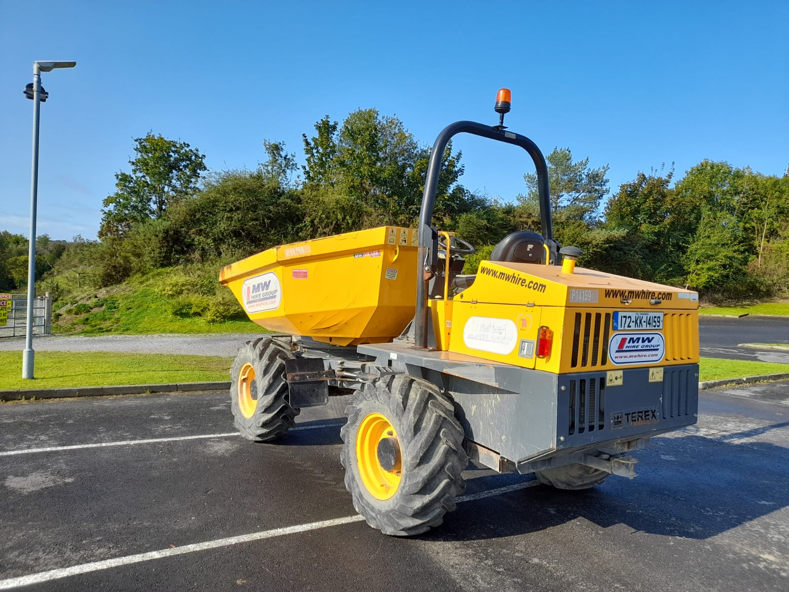 6 Tonne Swivel delivered from our KK City depot for hire