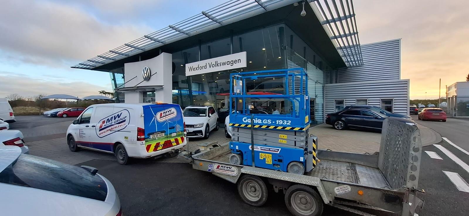 Genie GS 1932! Delivered to rental job!