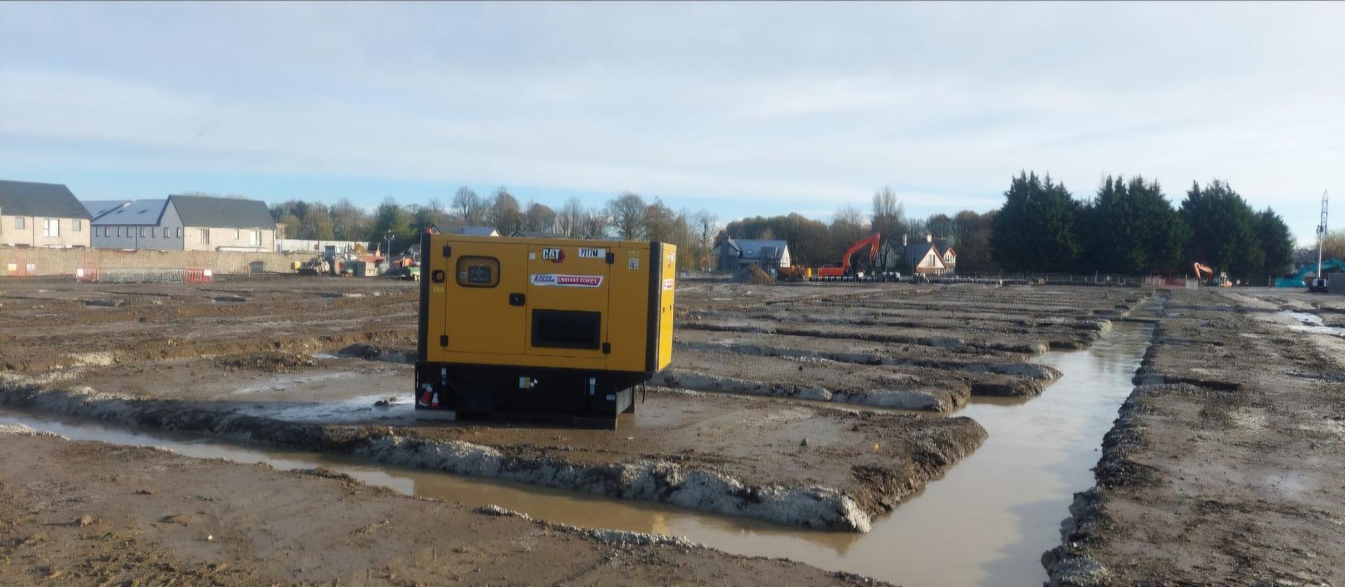 New 50 KVA CAT dropped to our customer this morning