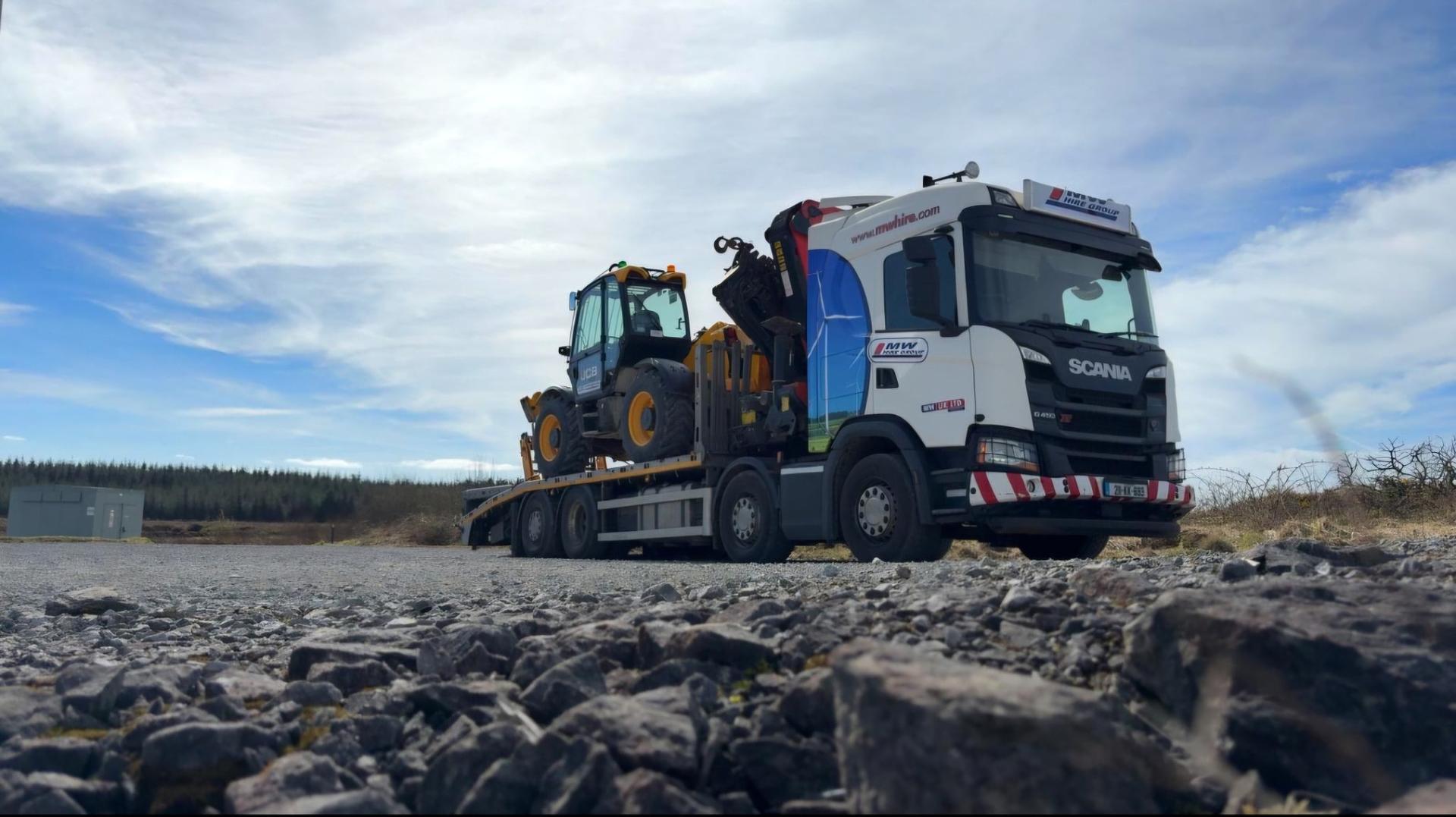 JCB Telehandler delivered to site! Another happy customer 👍 
