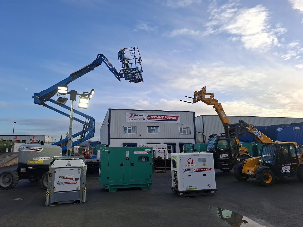 Getting ready to set up a new site? How MW Hire Group Can Help!