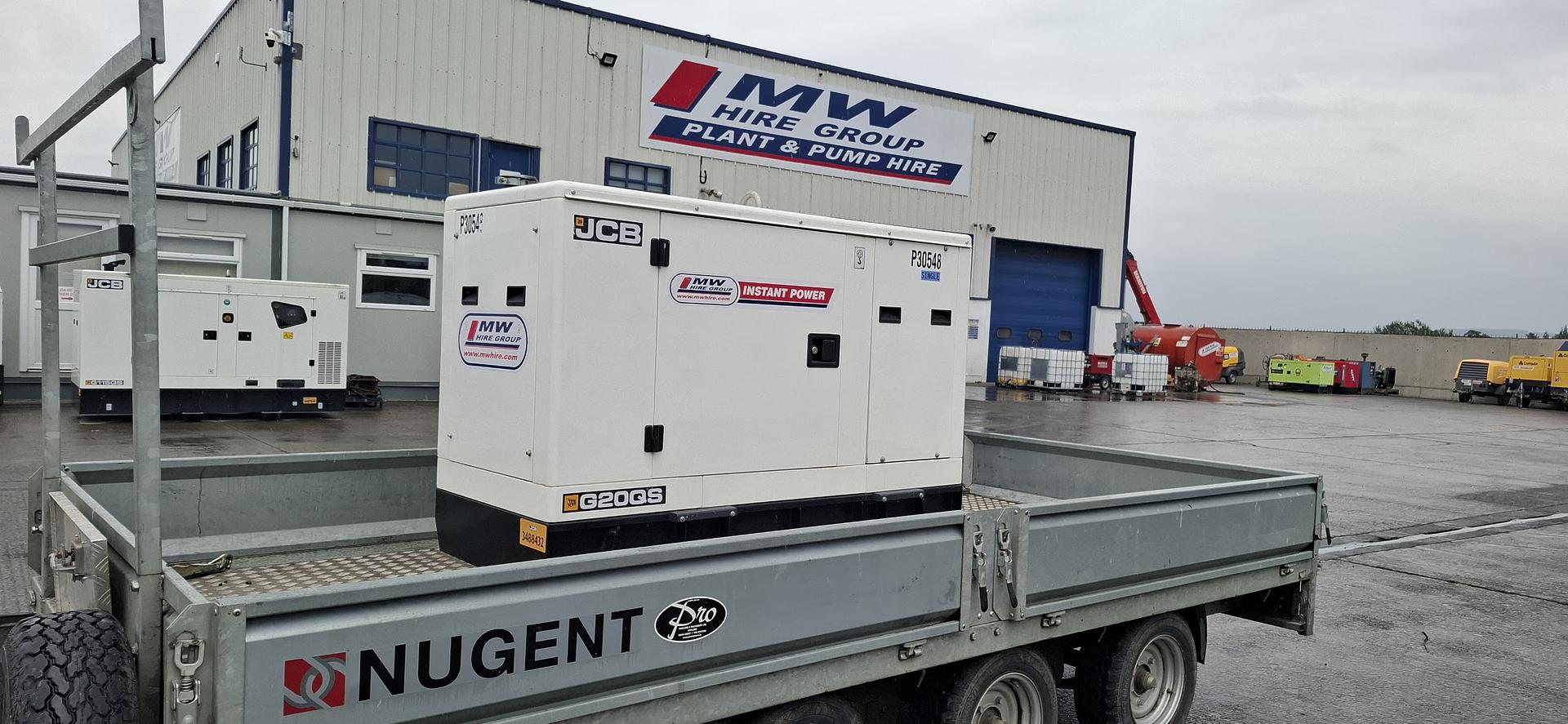 Demo JCB G20Q5 Single Phase Generator SOLD! Customer Collecting 