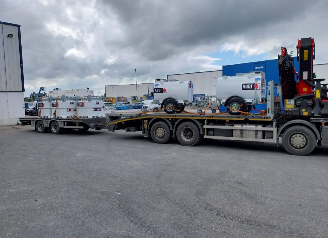  Package of Fuel tanks and generators sold to a kildare based Civil Engineering company