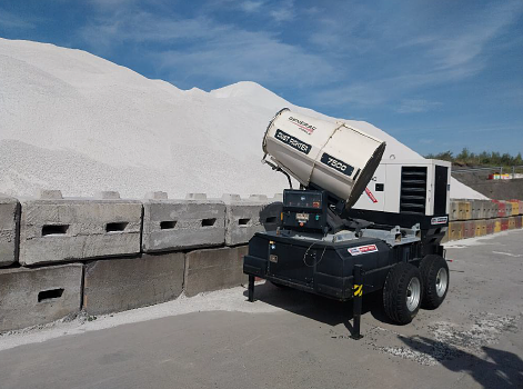 New Generac DF 7500MPT Dust Fighter arriving to site and ready for action!!👍👍