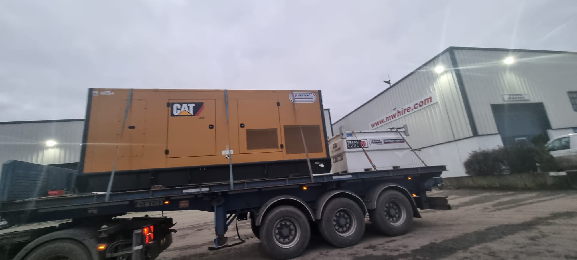 Number of large CAT Generators SOLD throughout the past week... heading for Europe