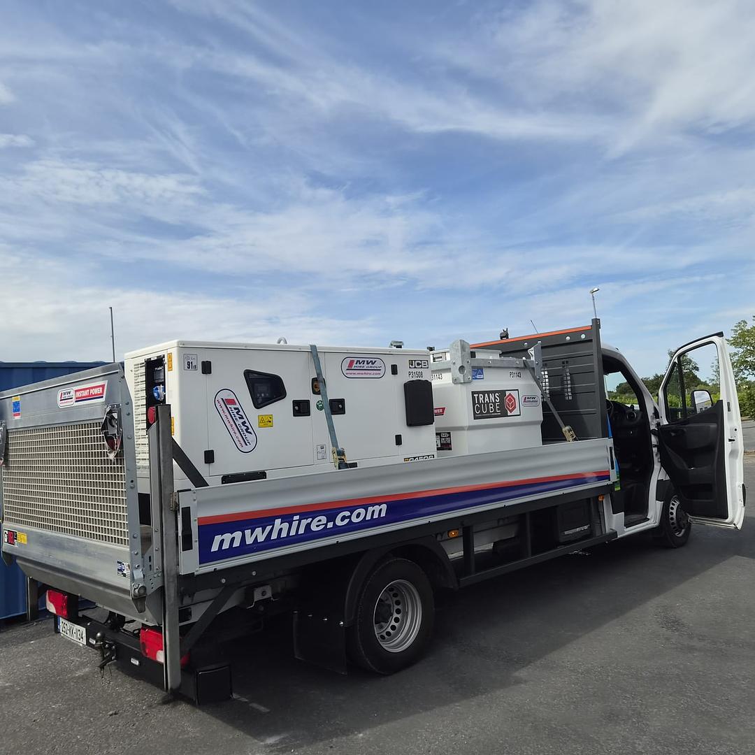 NEW JCB G45Q5 Generator and New Western 10TCG 1,000Ltr Fuel Tank SOLD!! - Heading to a site in Dublin