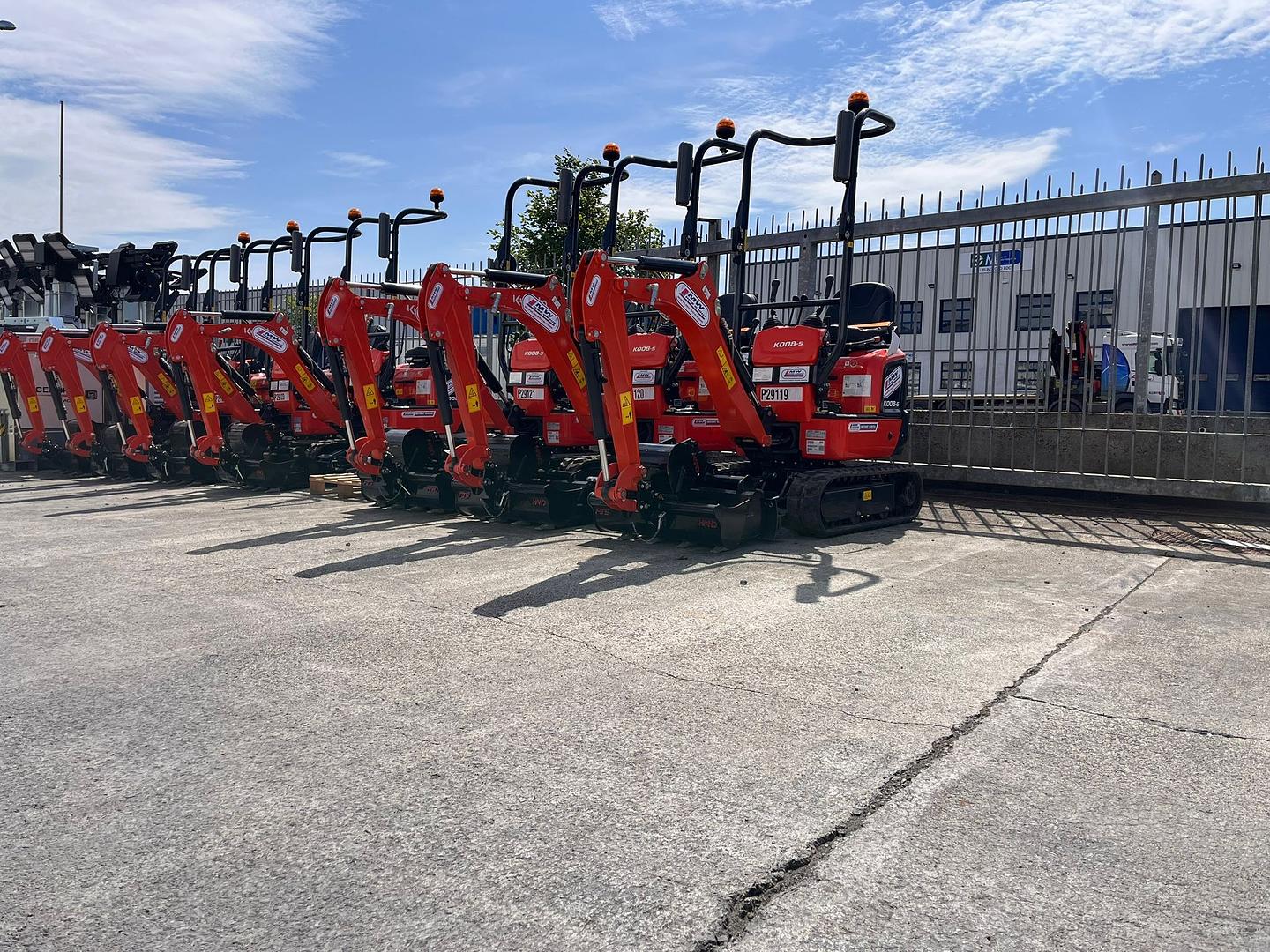New addition! Kubota 008-5 Excavators!