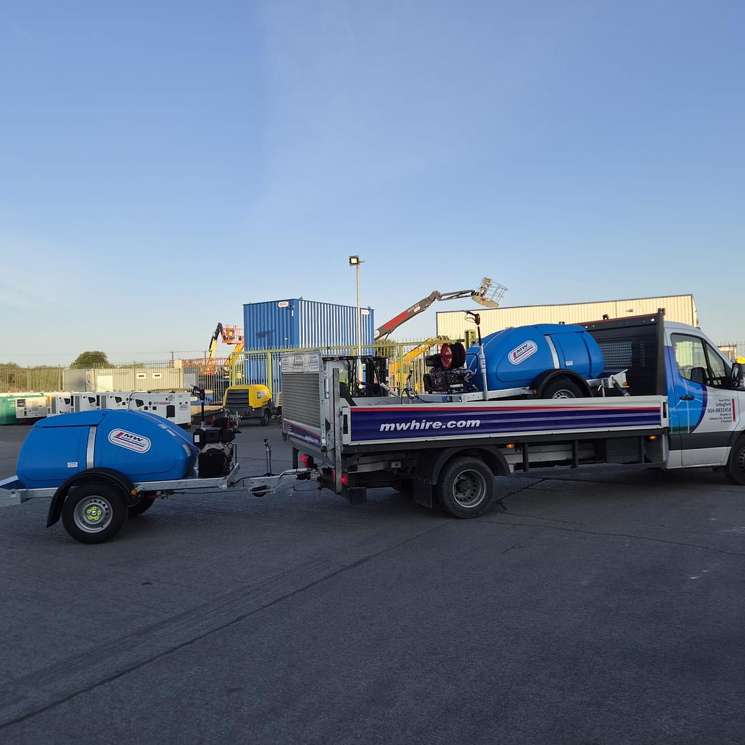 2 New Western Mobile Washers SOLD 🚿 Heading to a Construction Company in Kildare 