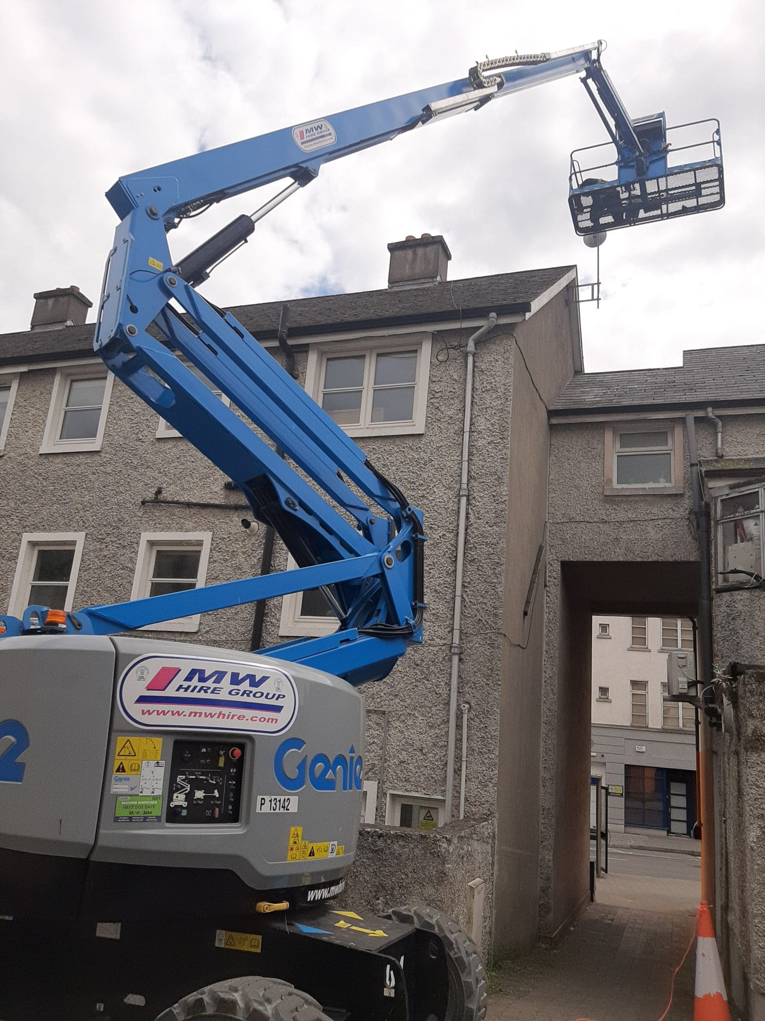Genie Z6240 out at work - contact us for all your access needs