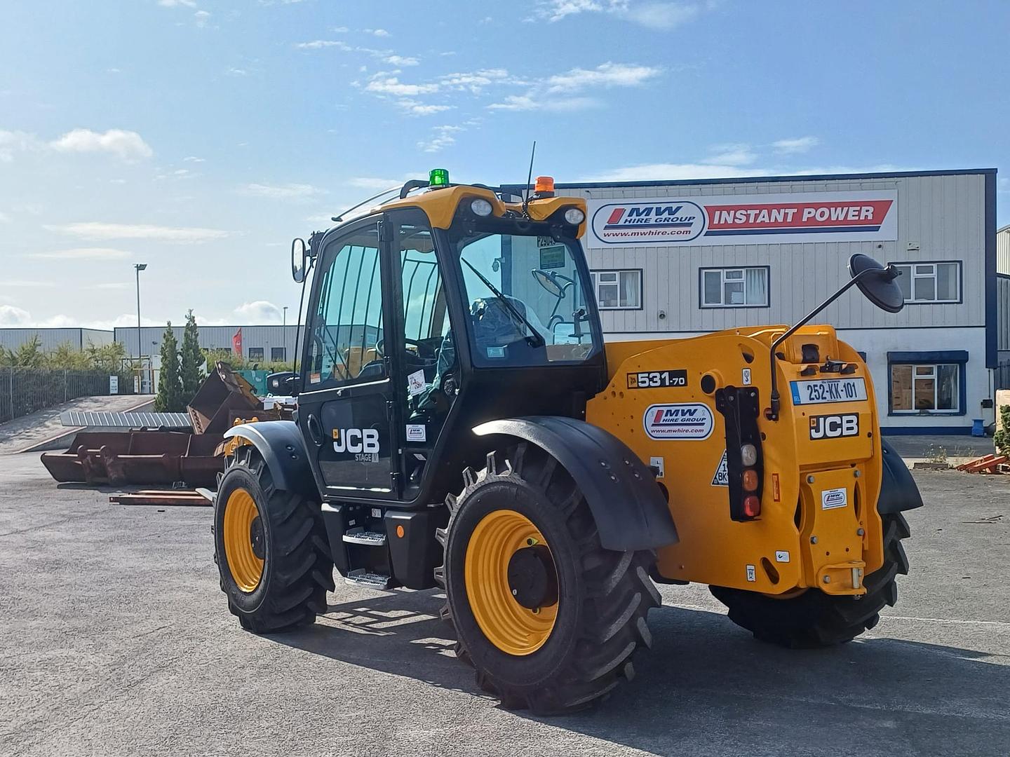 JCB 531-70 Sold and ready for customer!!