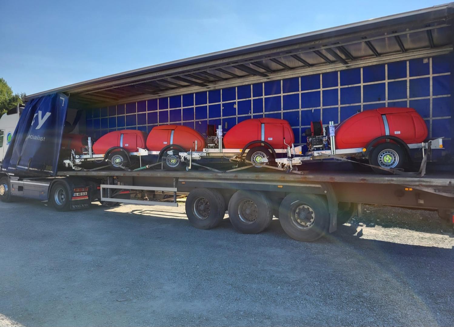 5 new Mobile Powerwashers *Sold!! Offloaded with our customer!