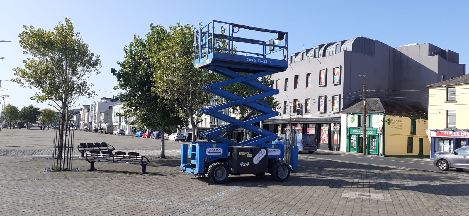 Genie 3369 Out on hire in Wexford 