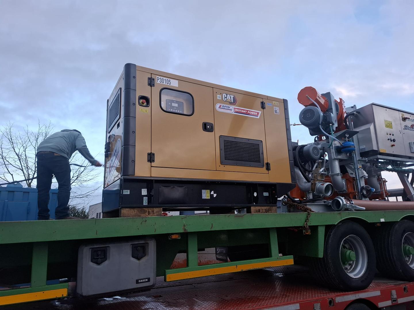 CAT 88 KVA SOLD!! CUSTOMER COLLECTION