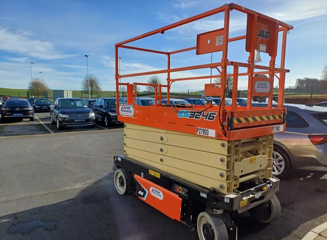 JLG ES 3246 delivered and put to work!!