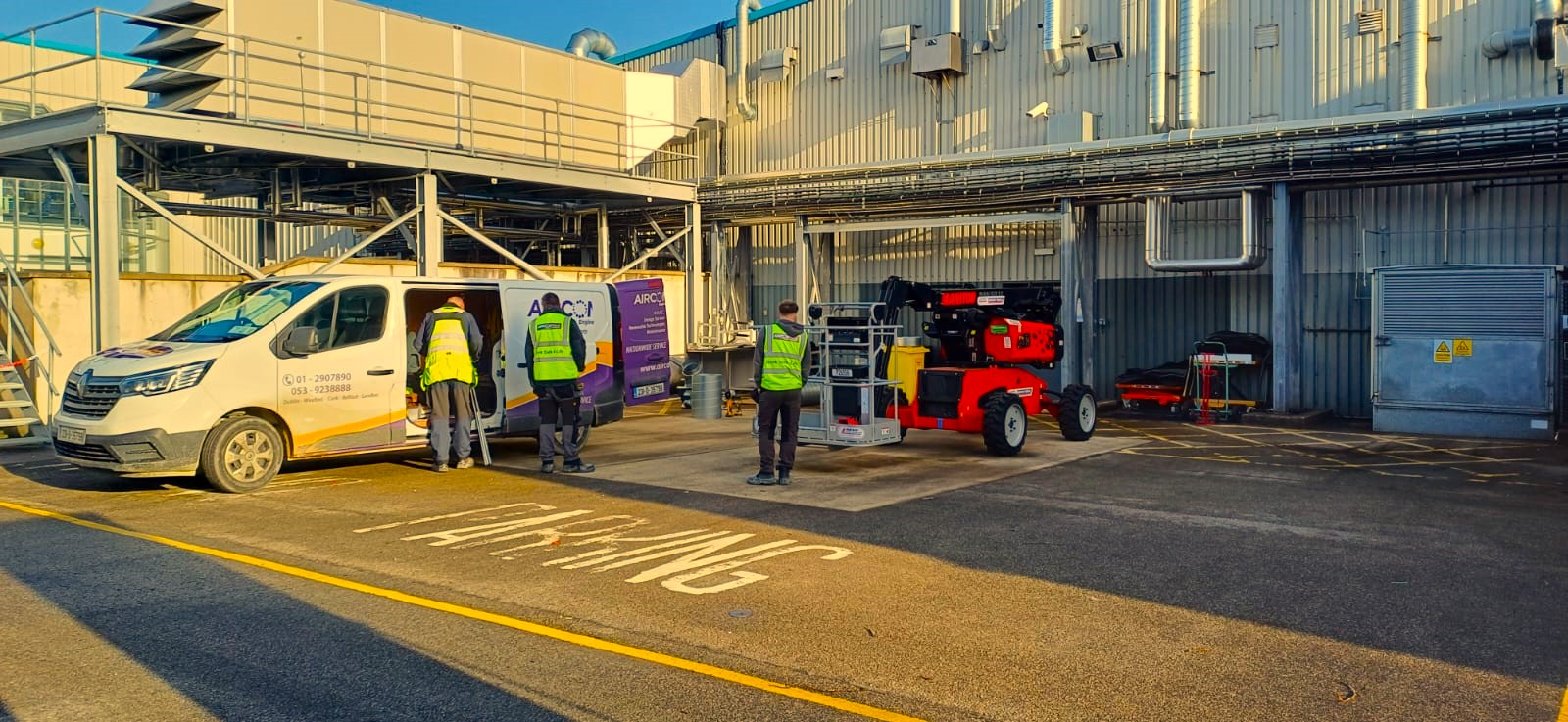 Manitou Mango out on hire from our Wexford depot
