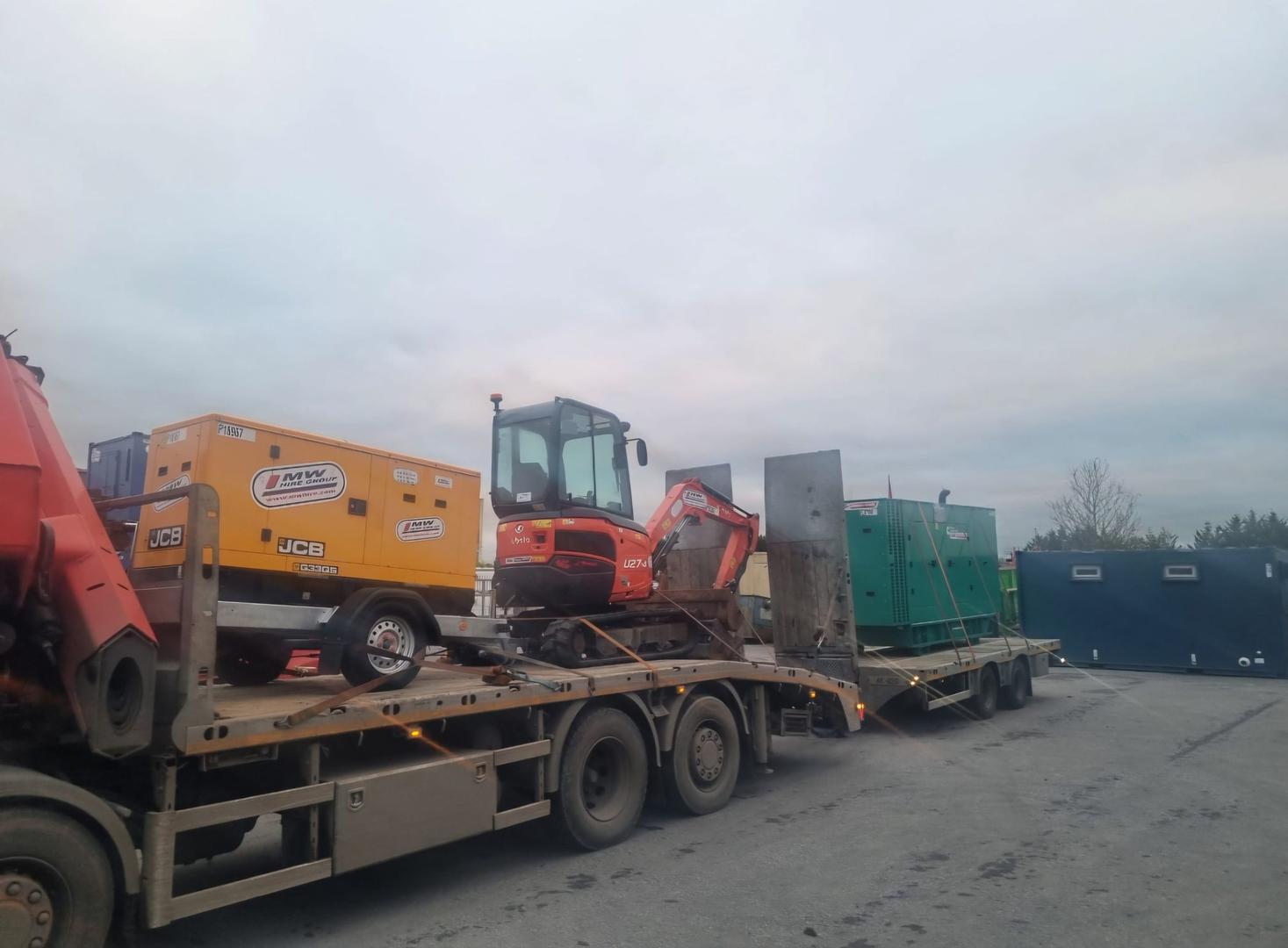New Cummins 220 KVA , ex rental 33 KVA JCB & Kubota 2.7 ton all sold ... heading away to our customers