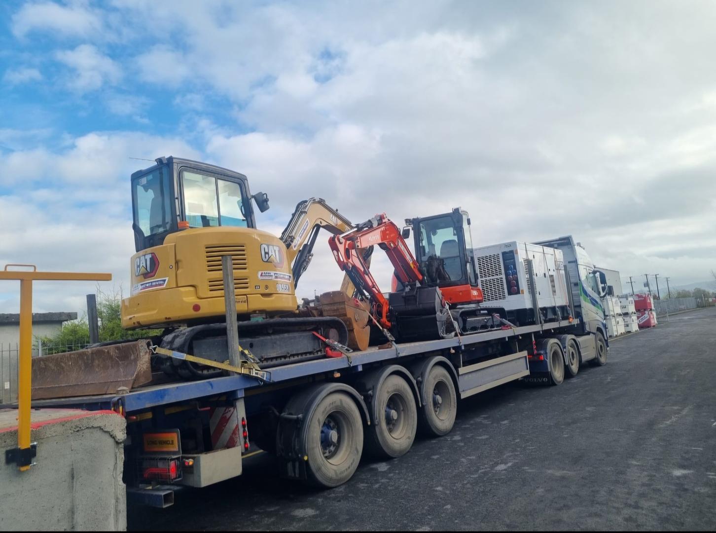Ex rental CAT & Kubota 5 ton excavators & 2 x 220 KVA Generators SOLD!