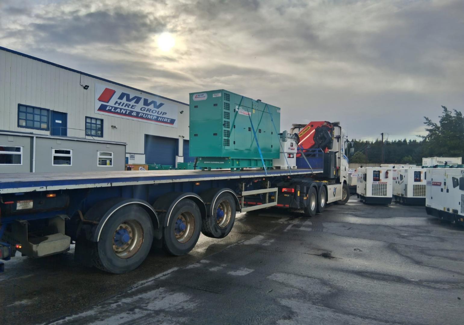 New Cummins 170 KVA & Western  Global fuel tank SOLD. customer collecting