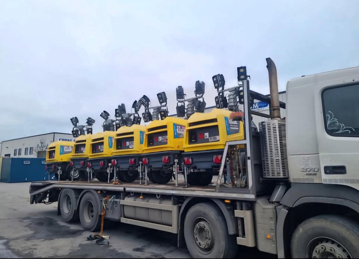Atlas Copco Tower Lights heading to customer!
