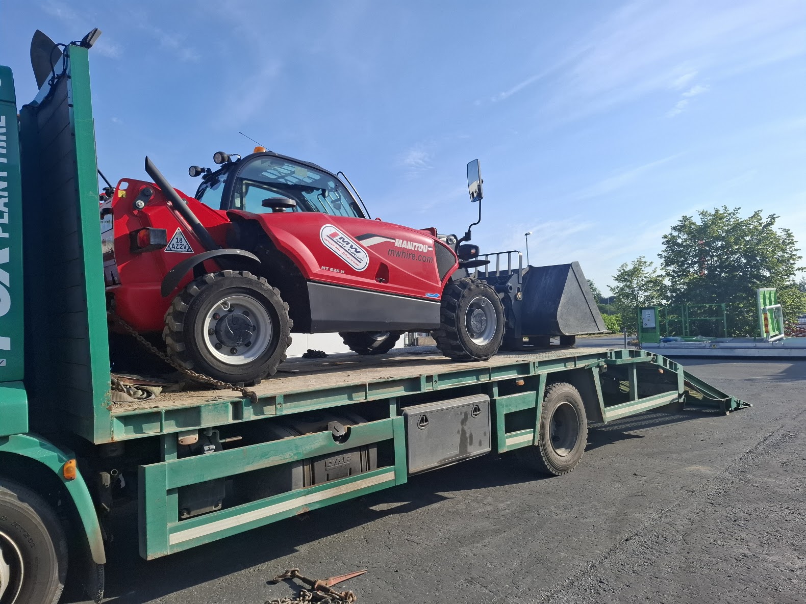 EX Rental Manitou MT625 SOLD!!! Heading to its new home in Dublin!