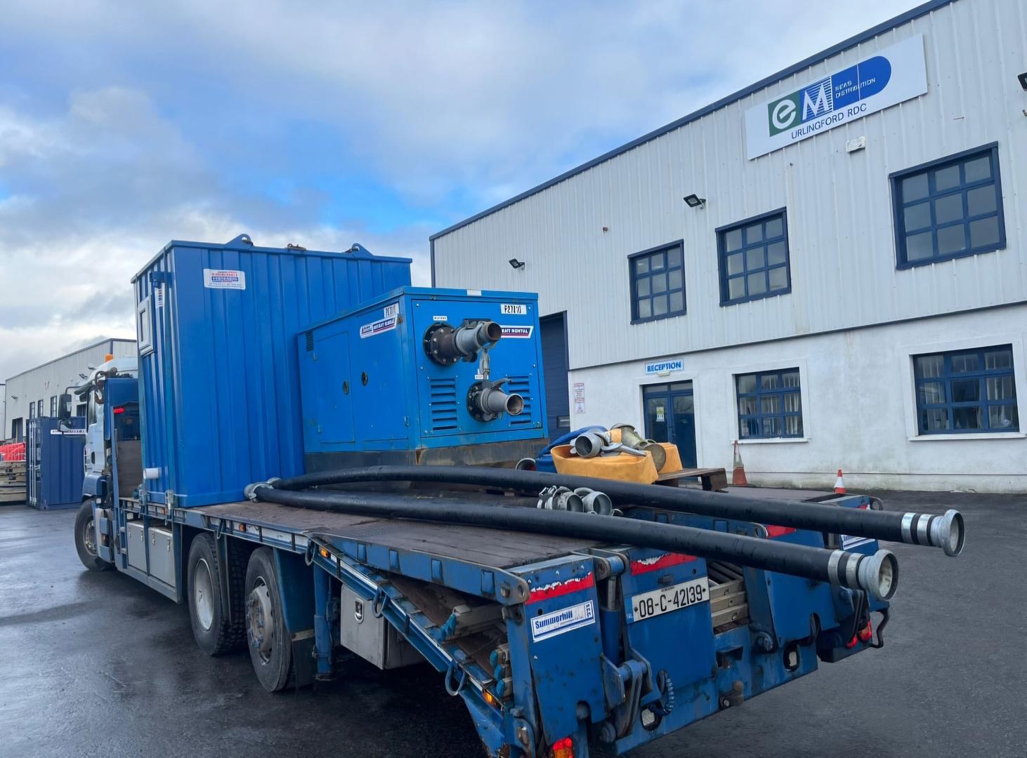 Ex rental 6" Silent Water Pump sold along with hosing ... customer collecting