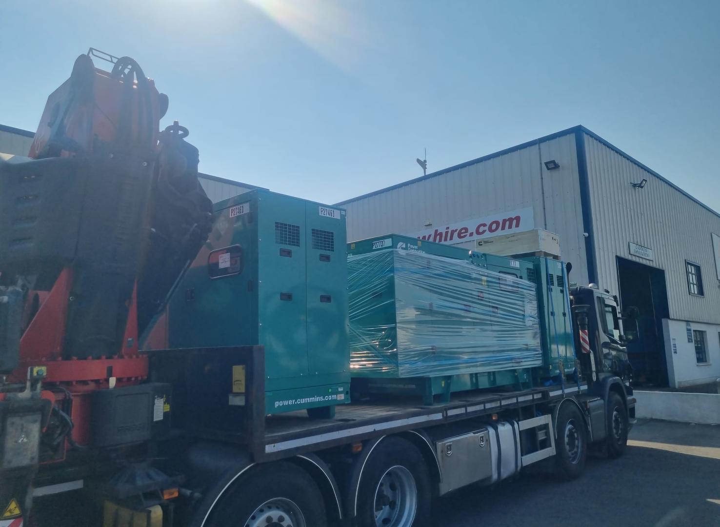 Package of new Cummins sets Sold ... customer collecting