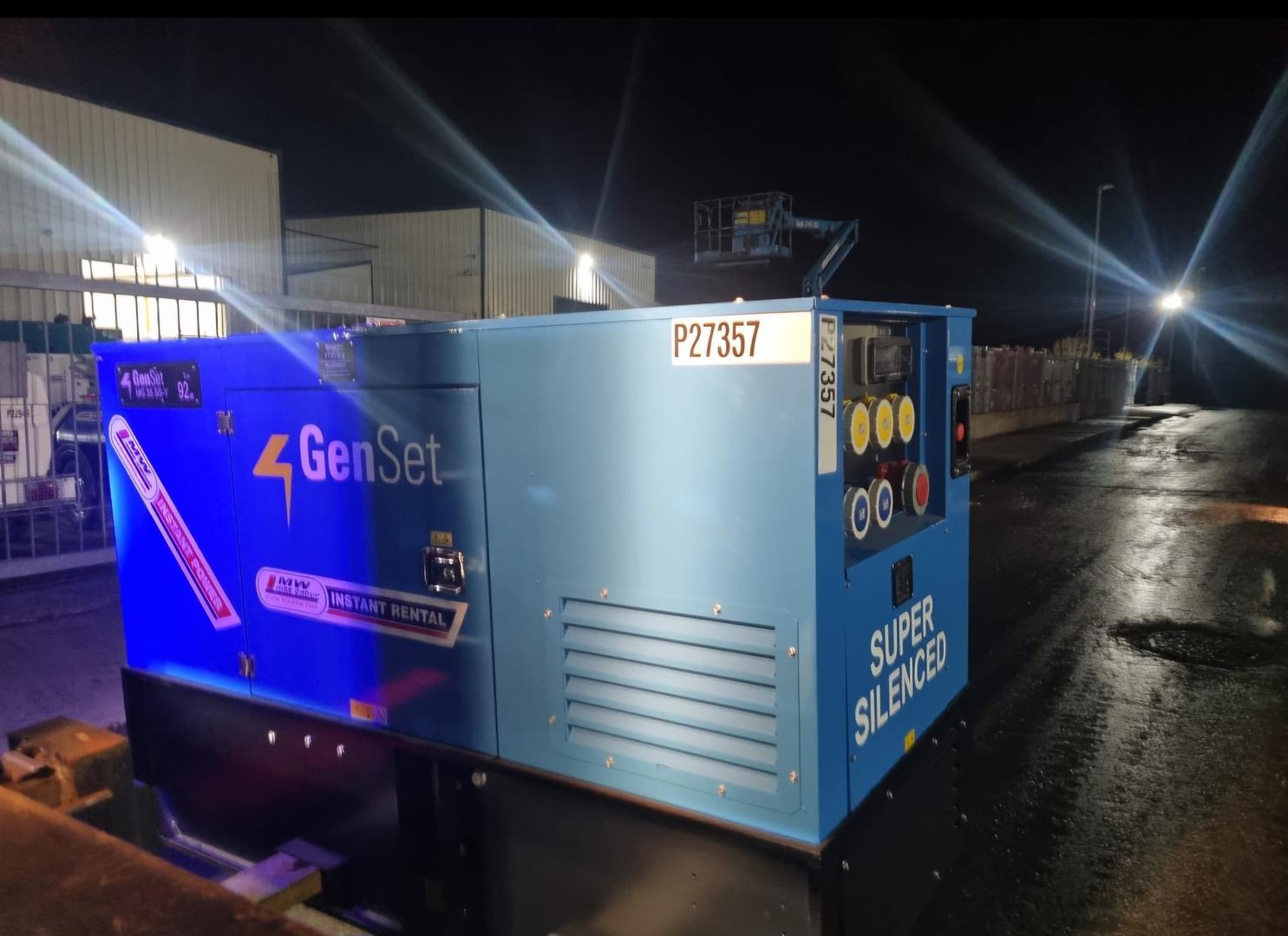 Early Morning delivery! Genset super Silent Generator!