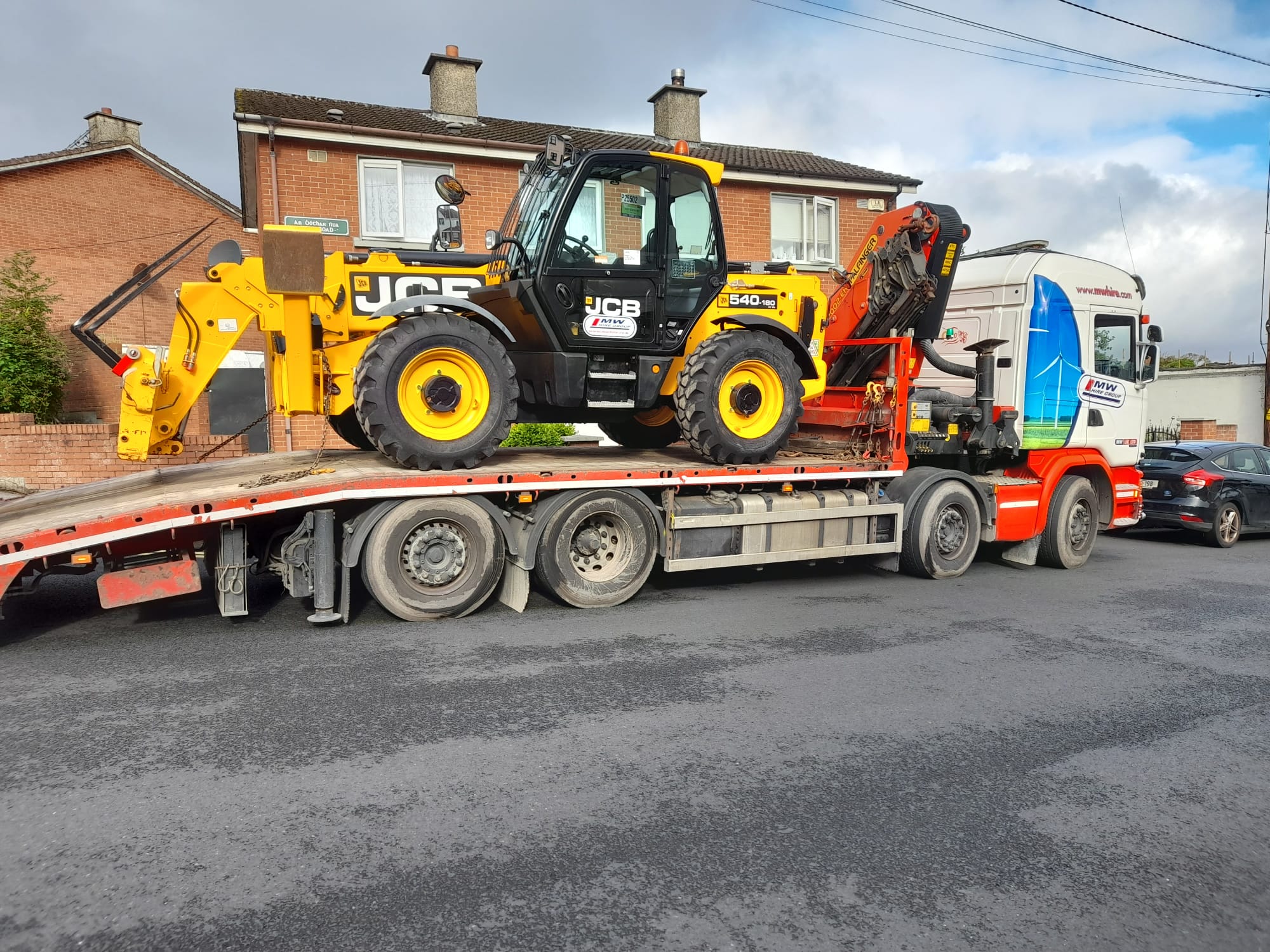 18M JCB Teleporter SOLD to a customer in Limerick 