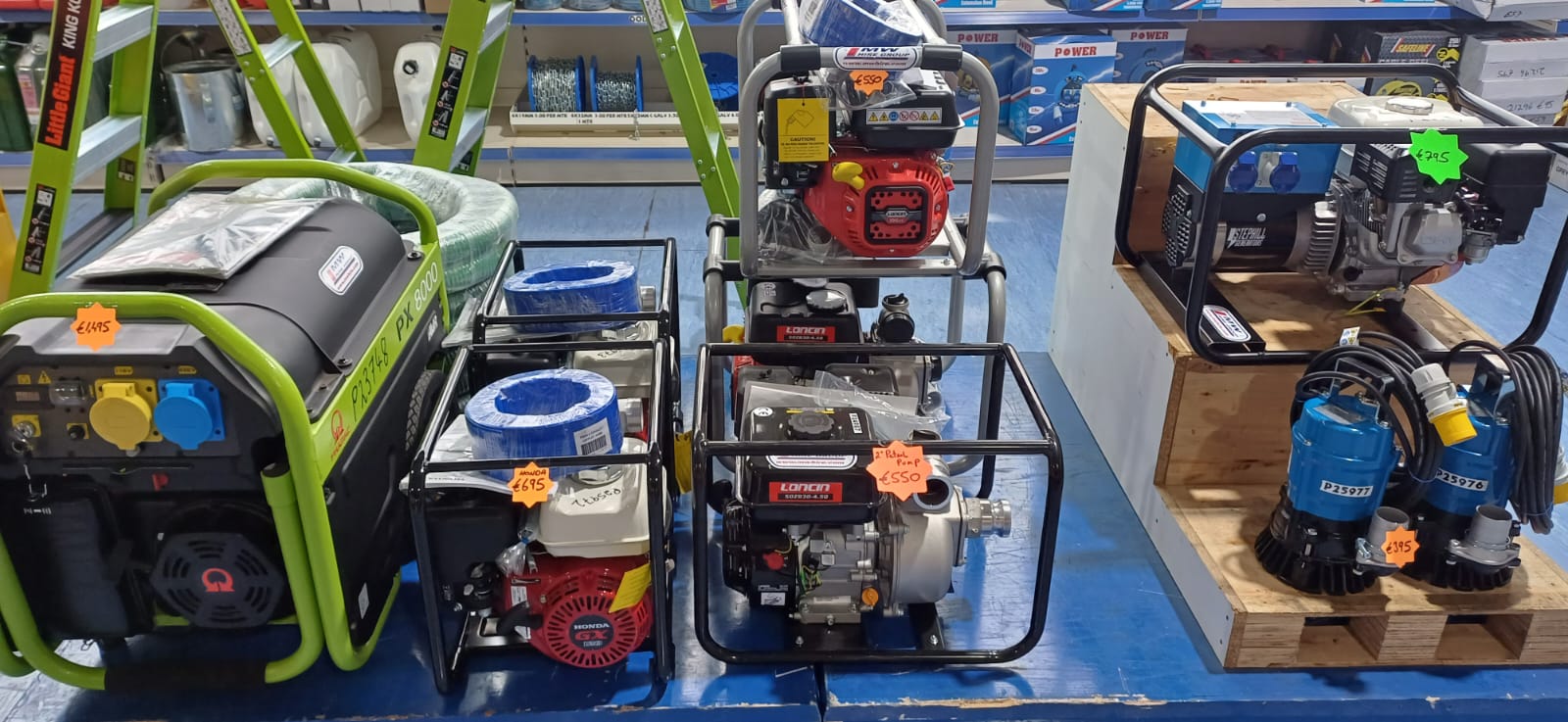 New 2" Pumps in Stock 