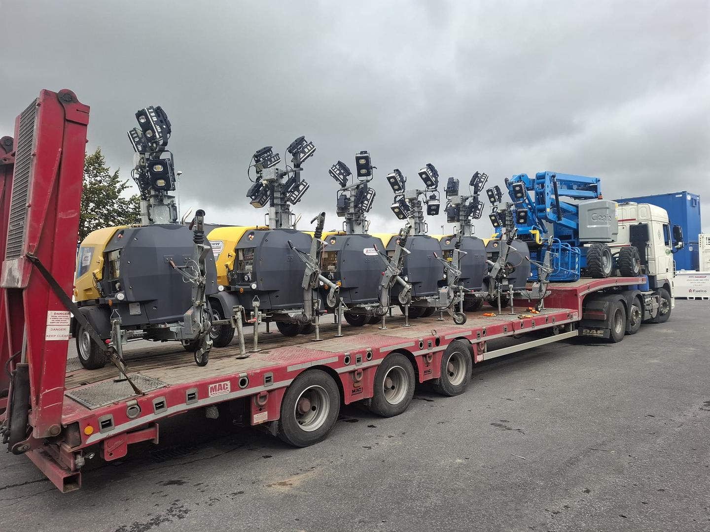 6 Ex-Rental Atlas Copco HiLight H6+ Lighting Towers SOLD! Customer collecting