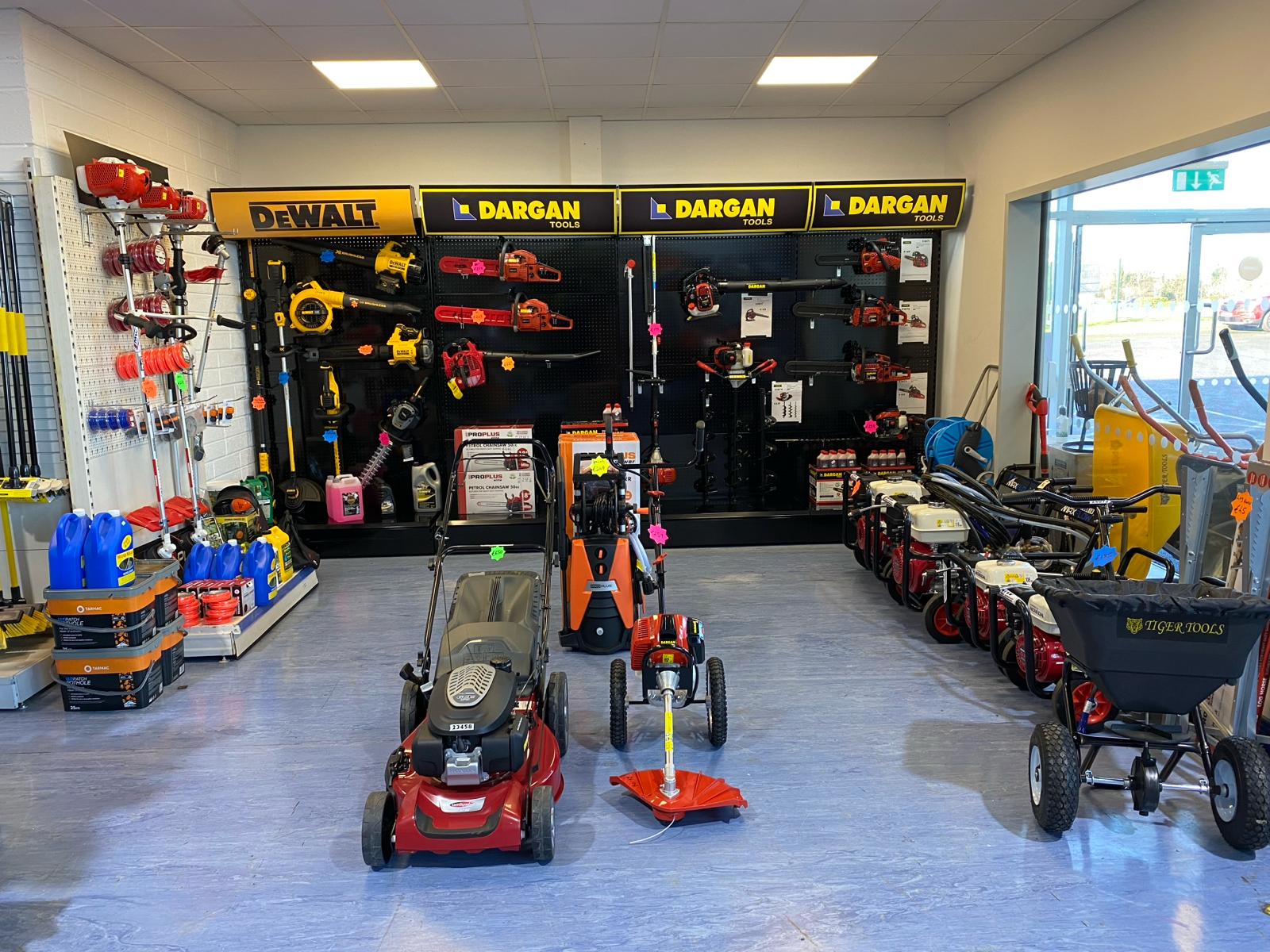 New Range of Dargan Garden Equipment in our Wexford depot
