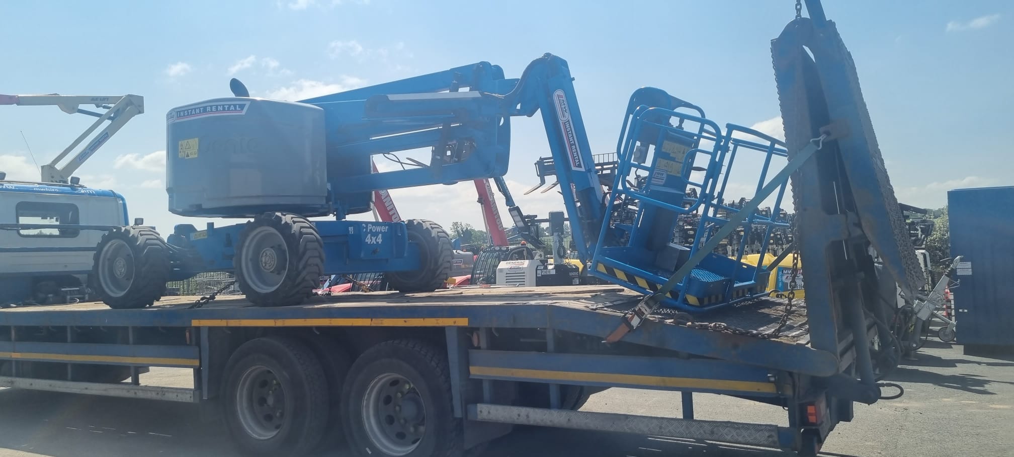 Ex rental Genie Z45 sold... heading to a customer in Laois