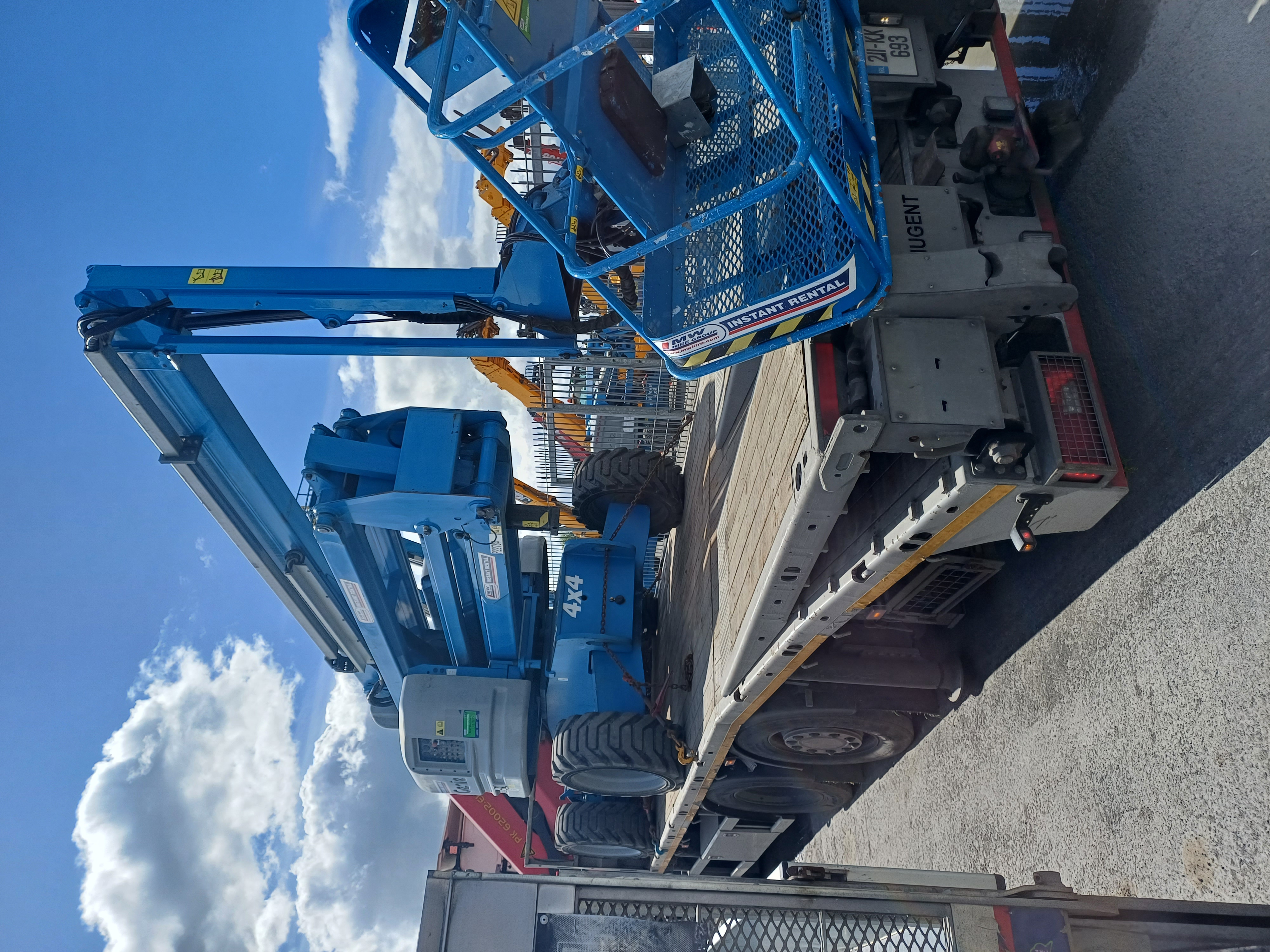 Boom Hoist going out on hire recently 