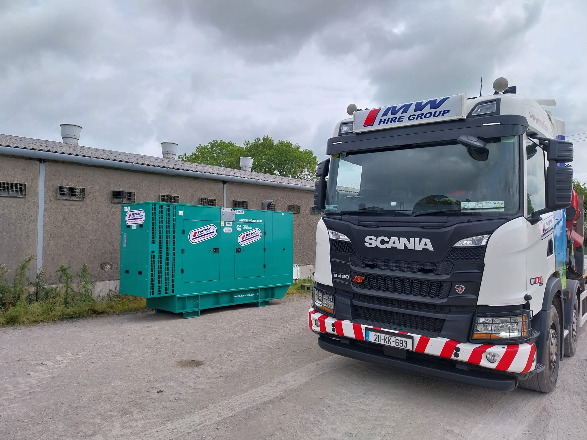 Cummins Generator SOLD to a customer recently in leinster 