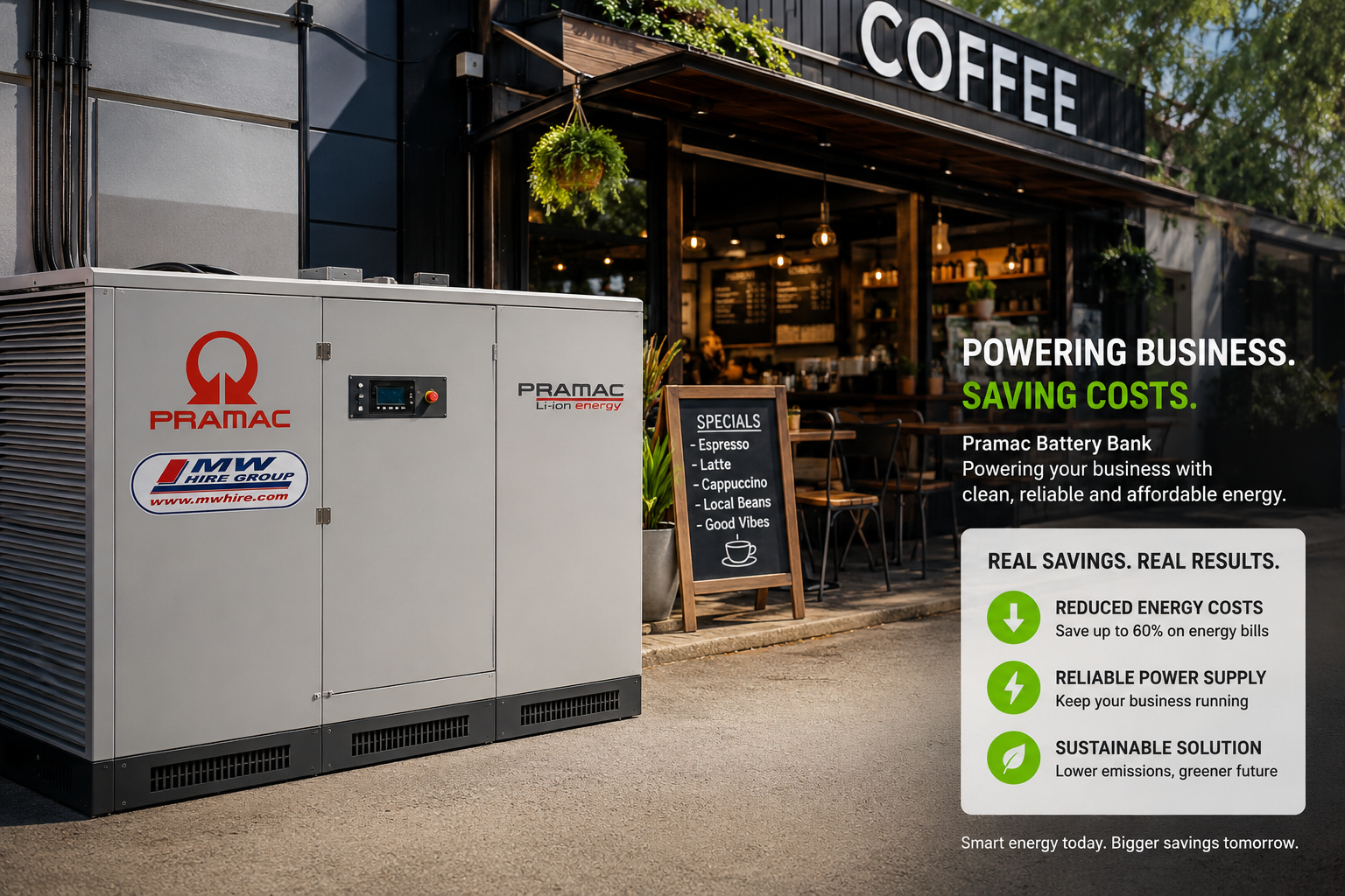Pramac Battery Energy Storage Systems: Reduce Energy Costs Without Compromising Performance