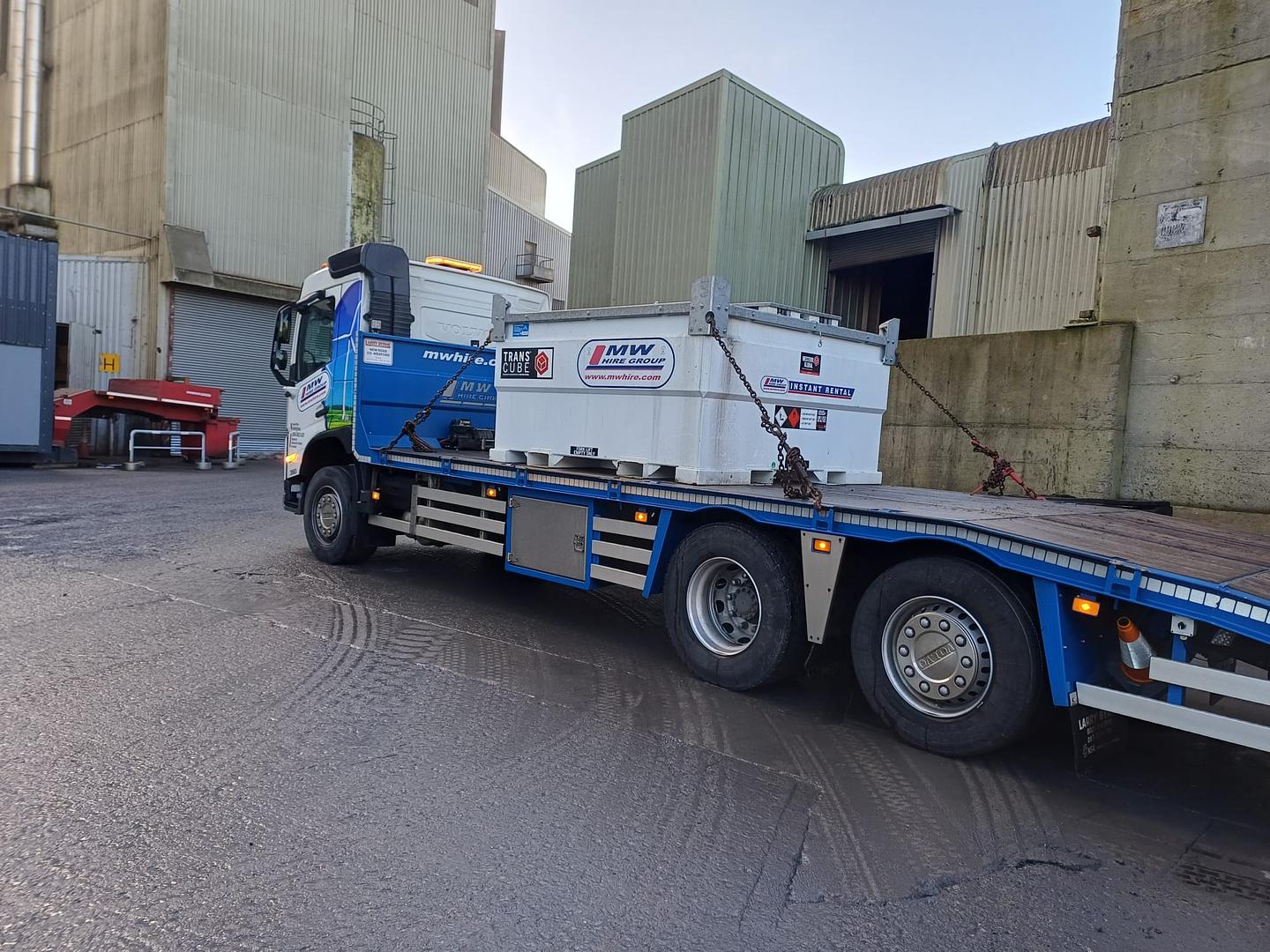 Fuel Tank delivered to site! 💪