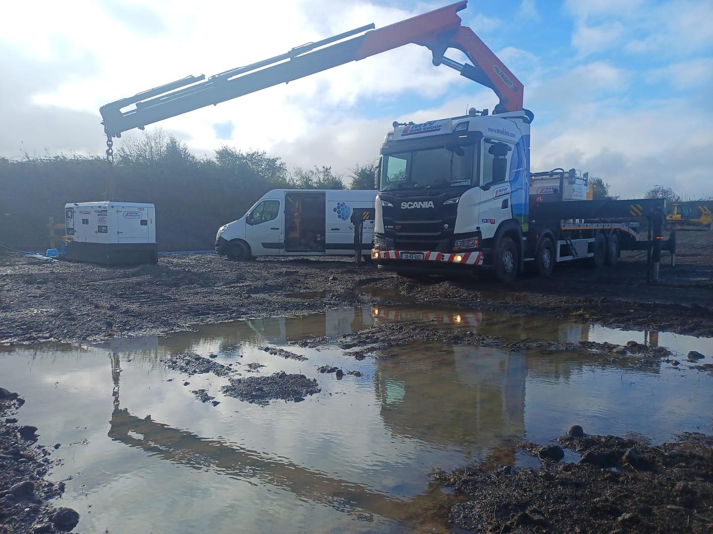 Inmesol Generator Rental Spec delivered for hire job!!