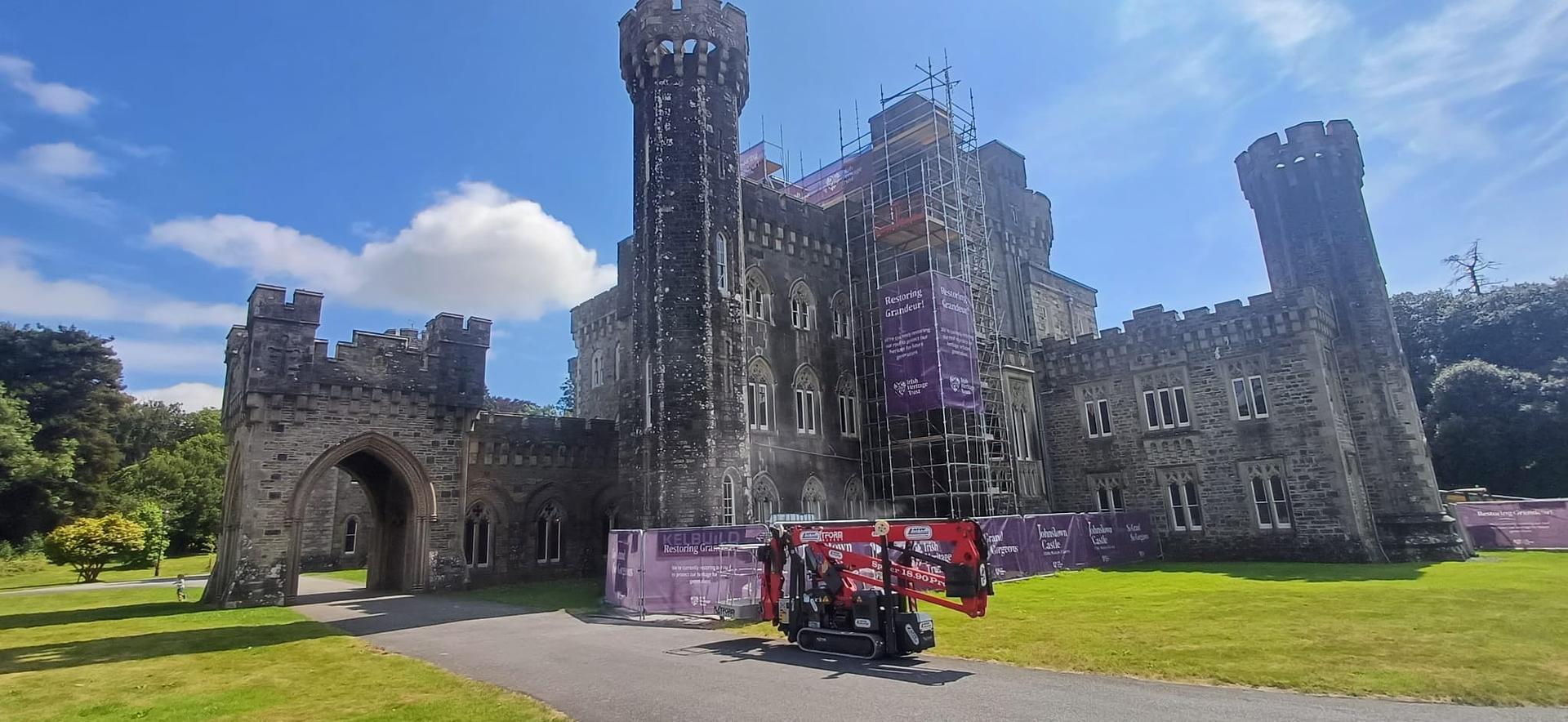 Spider lift delivered to customer! Ready for hire job 👍 