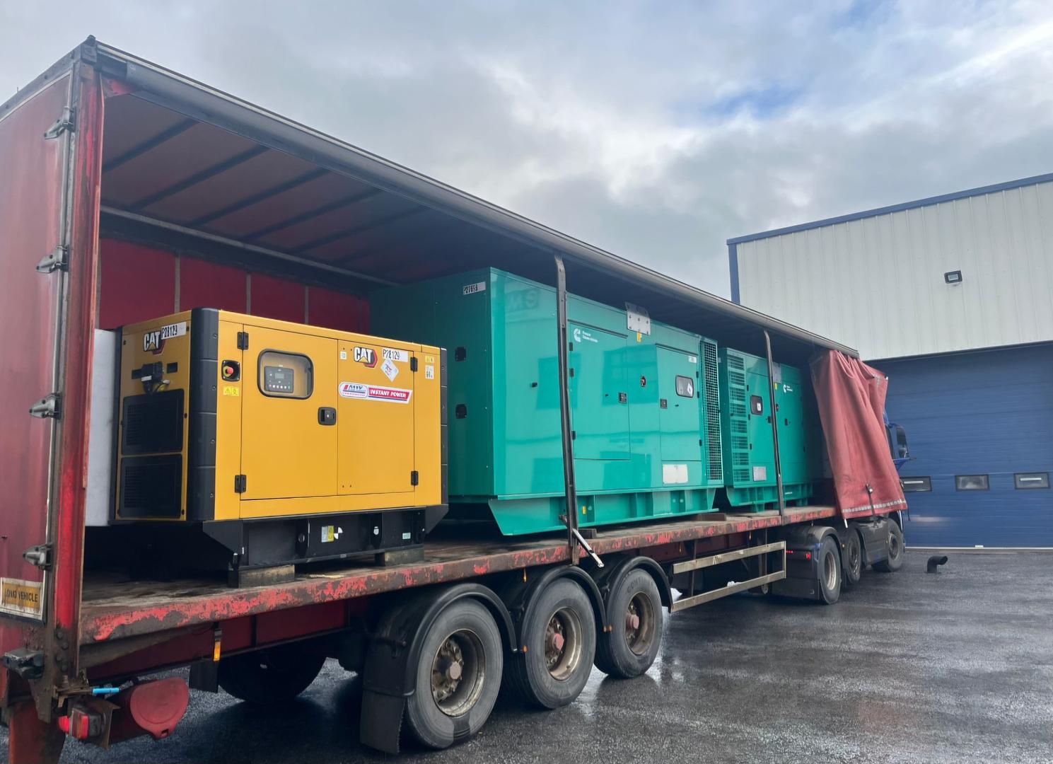 Cummins 330 , 550 sold & 2 x 33 kva CATs